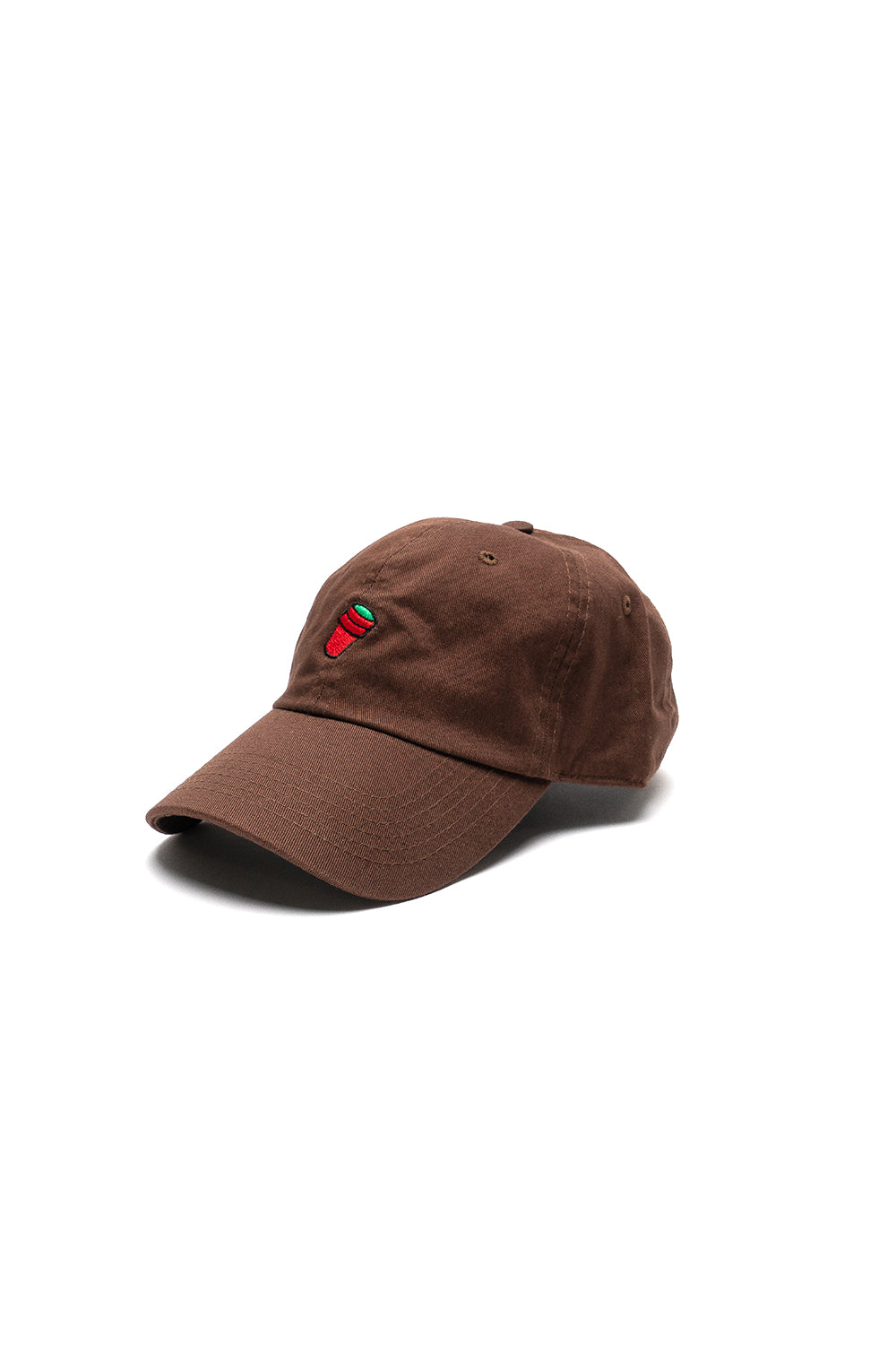 Red Cup Brown Cap